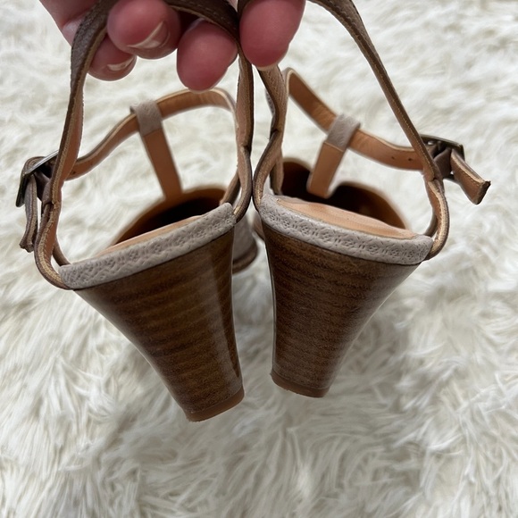 Sundance pointed stacked heel ankle strap - size 37 US 6.5 - Picture 4 of 8